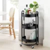 3 Tier Round Metal Utility Cart - Brightroom™ -Brightroom GUEST 03fa6ee3 6d77 4819 97bf 3ec99fae83c9