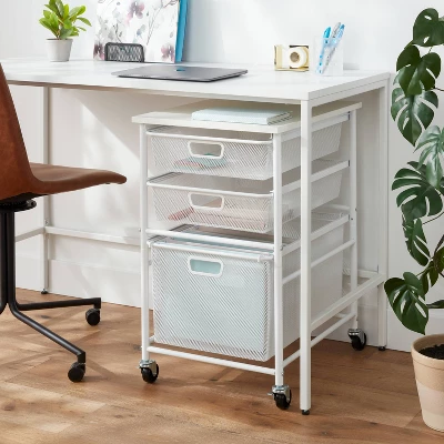 Steel File Utility Cart White - Brightroom™ 3 Steel File Utility Cart White - Brightroom™