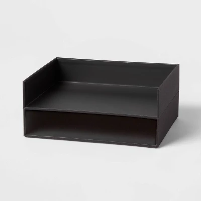 Canvas Letter Tray Organization Set Of 2 - Brightroom™ 4 Canvas Letter Tray Organization Set Of 2 - Brightroom™ - Image 3