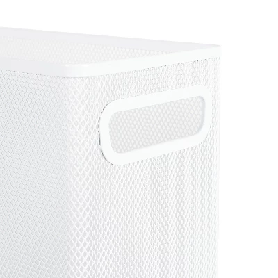 Mesh File Box White - Brightroom™ 4 Mesh File Box White - Brightroom™ - Image 2