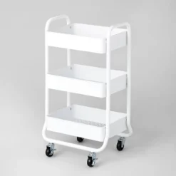 3 Tier Metal Utility Cart - Brightroom™ 11 3 Tier Metal Utility Cart - Brightroom™ -Brightroom GUEST b765bf17 124a 4ec7 8adf 430b4d14a690