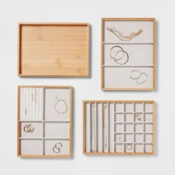 9" X 12" Stackable Bamboo Accessory Tray - Brightroom™ -Brightroom GUEST da2b8ef9 62c5 4c85 92cb 2443da6dbc8b