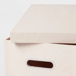 Canvas Hanging File Organizer With Lid - Brightroom™ -Brightroom GUEST db9200b3 3d7d 4c4a 9a4c ce2a6ee29853